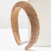 Women's Pearl Rhinestone Geometric Diamond Shiny Headband Hair Accessories