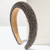 Women's Pearl Rhinestone Geometric Diamond Shiny Headband Hair Accessories