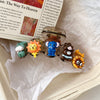 Women's Plastic And Resin Cartoon Character Face Grab Hair Shark Clip