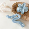 Women's Plastic And Resin Hair Clip Fashion Ol Style Ink Texture Polish Processed