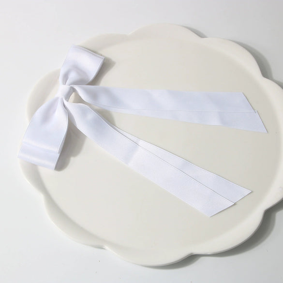Women's Plastic And Resin Handmade Bow Spring Clip Hairpin Hair Accessories