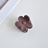 Women's Plastic And Resin Handmade Floral Hair Accessories Flower Grab Clip