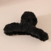 Women's Plastic And Resin Handmade Simple Geometric Stuffed Furry Shark Hair Clip
