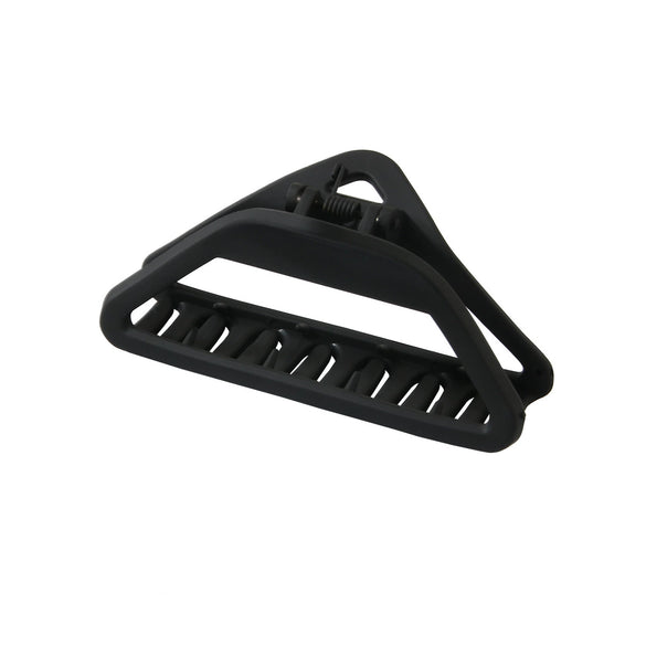 Women's Plastic And Resin Hollow Triangle Hairpin With Baking Varnish And Simple Geometric Design