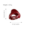 Women's Plastic And Resin Simple Geometric Handmade Pumpkin Grab Clip Hairpin Headwear