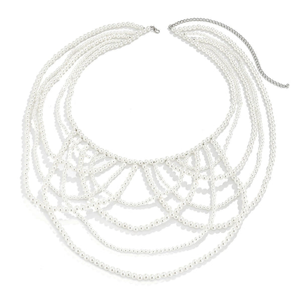 Women's Plastic Geometric Body Chain Waist Chain Shoulder Chain With Butterfly Decoration And Electroplating Design