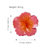 Women's Plastic Handmade Small Fresh Curly Heart Flower Grip Hairpin Hair Accessories