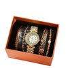 Women's Plastic Quartz Watch With Wine Barrel Shape Dial And Spiral Crown In Leisure Style