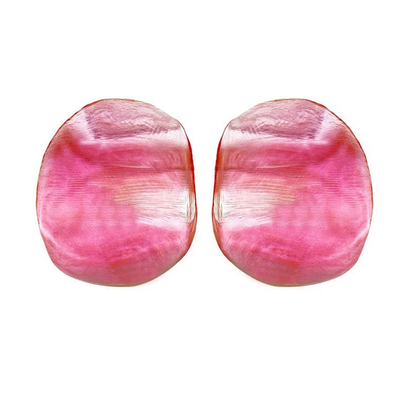 Women's Plastic Resin Geometric Electroplated Fashion Earrings