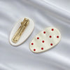 Women's Plastic Resin Handmade Duckbill Clip Hairpin Sweet Candy Color Cute Headwear
