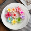 Women's Plastic Resin Handmade Egg Flower Hair Clip
