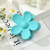 Women's Plastic Resin Handmade Flower Grab Clip Hair Accessories