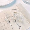 Women's Plastic Resin Handmade Geometric Mshaped Wave Hair Grab Clip Hair Accessories