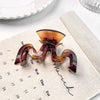 Women's Plastic Resin Handmade Geometric Mshaped Wave Hair Grab Clip Hair Accessories