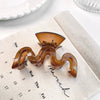 Women's Plastic Resin Handmade Geometric Mshaped Wave Hair Grab Clip Hair Accessories