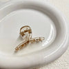 Women's Plastic Resin Handmade Grab Clip Hair Headwear