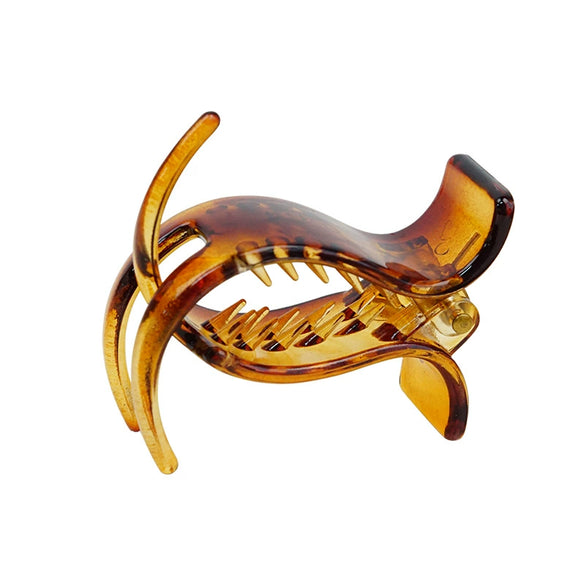 Women's Plastic Resin Handmade Popular Style High Ponytail Small Grasp Hair Clip