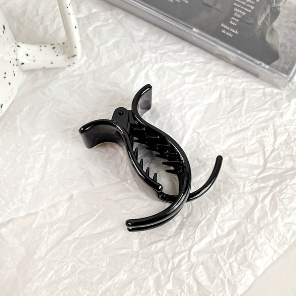 Women's Plastic Resin Handmade Popular Style High Ponytail Small Grasp Hair Clip