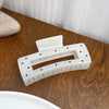 Women's Plastic Resin Handmade Simple Polkadot Hair Grip Hairpin