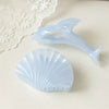Women's Plastic Resin Handmade Simple Style Disc Dolphin Shark Hair Clamps And Hairpins