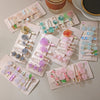 Women's Plastic Resin Handmade Sweet Flower Duckbill Clip Hair Accessory