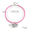 Women's Plastic Resin Hip Hop Pendant Necklace With Heart Bow Wave Star Geometric Patterns And Electroplating Treatment