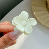 Women's Plastic Resin Shark Clip Handmade Simple Geometric Hairpin