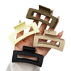 Women's Plastic Resin Shark Clip Handmade Simple Hairpin Hair Accessories