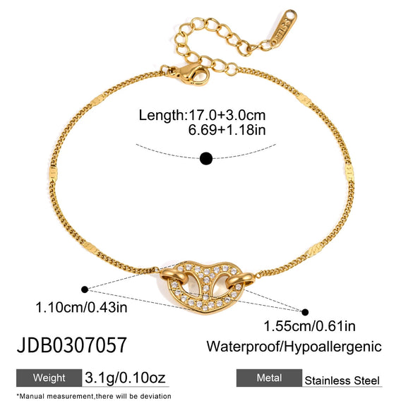 Women's Plated Stainless Steel Jewelry Set With Titanium Steel Pendant Heartshaped Pig And Bear Motifs Necklace Earrings Bracelet And Ring