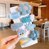 Women's Plush Cloth Handmade Fashion Ol Style Side Clip Hairpin