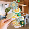 Women's Plush Cloth Handmade Fashion Ol Style Side Clip Hairpin