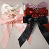 Women's Polyester Handmade Ribbon Bow Spring Clip Hairpin Hair Accessories