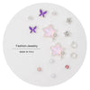 Women's Popular Oneweek Earrings Set Alloy Imitation Pearl Simple Dot Diamond Geometric Electroplated Design