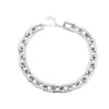 Women's Punk Style Acrylic Plastic Resin Necklace With Ushape Geometric Pattern And Electroplating Treatment