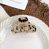 Women's Pvc Handmade Simple Pumpkin Claw Spider Hair Grab Clip