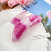 Women's Pvc Handmade Small Fresh Style Hair Grab Clip Hair Accessories