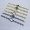 Women's Quartz Bracelet Watch Alloy Rhombus Medieval Style