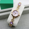 Women's Quartz Bracelet Watch Alloy Stainless Steel Heart Round Diamondstudded Fashion Leisure