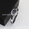 Women's Quartz Bracelet Watch Set With Stainless Steel Strap And Buckle Oval Dial Medieval Style