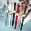 Women's Quartz Watch Alloy Case Imitation Leather Strap Round Dial Leisure Style