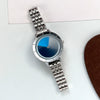 Women's Quartz Watch Alloy Case Stainless Steel Band Round Dial Fashionable Design