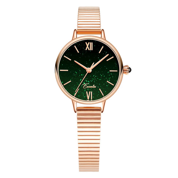 Women's Quartz Watch Alloy Stainless Steel Round Dial Leisure Style