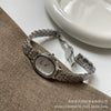 Women's Quartz Watch Alloy Steel Oval Light Luxury Simple Highend Niche
