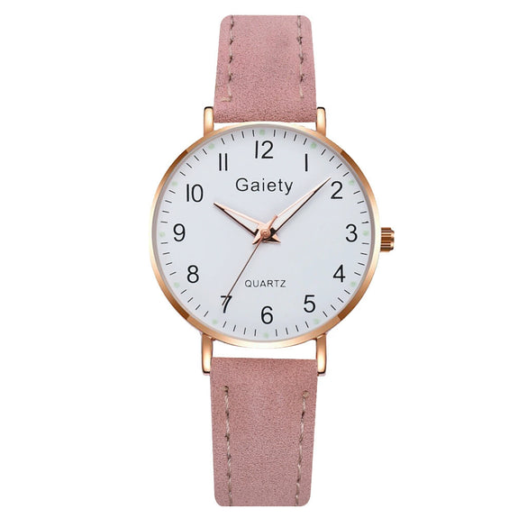 Women's Quartz Watch Set Canvas Strap Alloy Case Round Dial Leisure Style