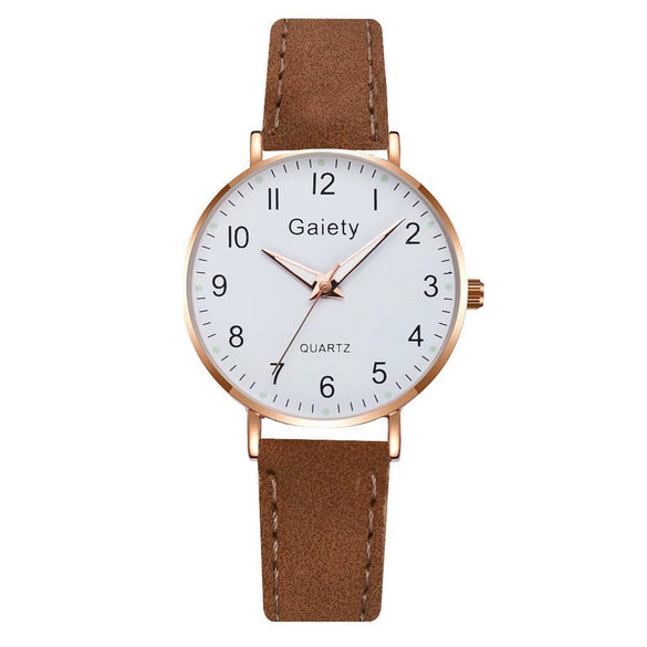 Women's Quartz Watch Set Canvas Strap Alloy Case Round Dial Leisure Style