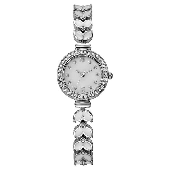 Women's Resin And Alloy Bracelet Watch Colorful Mermaid Fashion Round Dial