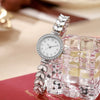 Women's Resin And Alloy Bracelet Watch Colorful Mermaid Fashion Round Dial