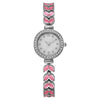 Women's Resin And Alloy Bracelet Watch Colorful Mermaid Fashion Round Dial