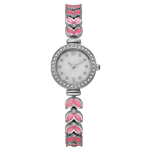Women's Resin And Alloy Bracelet Watch Colorful Mermaid Fashion Round Dial