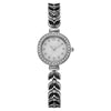 Women's Resin And Alloy Bracelet Watch Colorful Mermaid Fashion Round Dial
